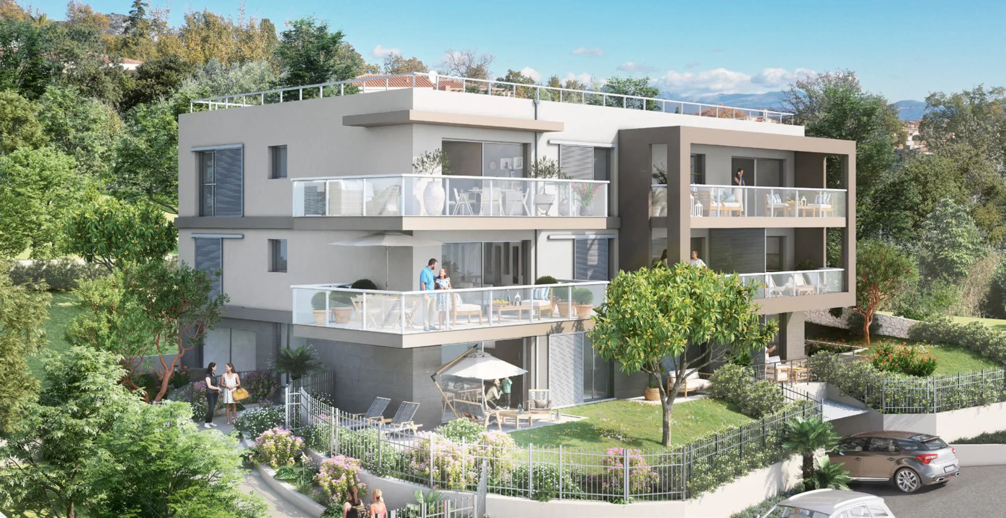 Groupe SPADA - Bâtiment, Environnement, Promotion et Aménagement sur la Côte d'Azur • Villa Aurelia